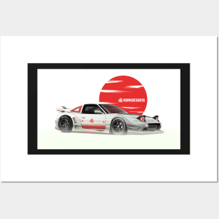 Nissan 180sx -- Digital concept design Art print by ASAKDESIGNS. Posters and Art